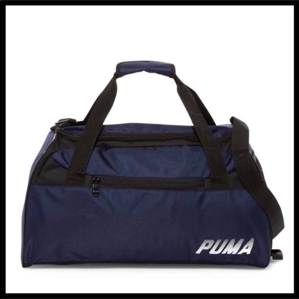 PUMA LOGO LARGE DUFFEL TRAVEL BAG - Picture 3 of 7